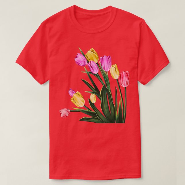 Camiseta Maravillosa y encantadora Naturaleza Primavera Tul (Diseño del anverso)