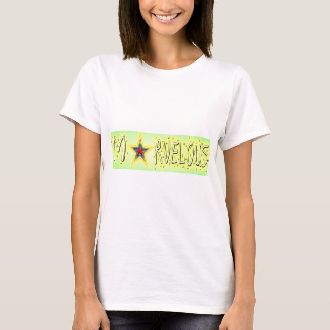 CAMISETA MARAVILLOSO (Anverso)