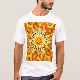 Camiseta Maravilloso amarillo sol Mandala