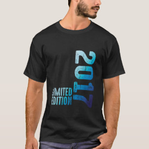 Camiseta Maravilloso Año 2017 Nacimiento Vintage Desde 2017