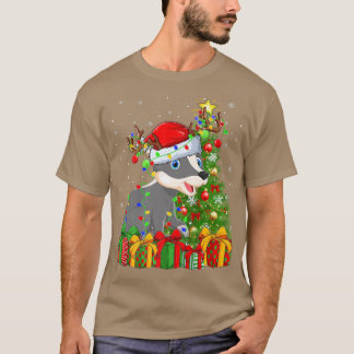 Camiseta Maravilloso árbol de navidad Santa Hat navidad