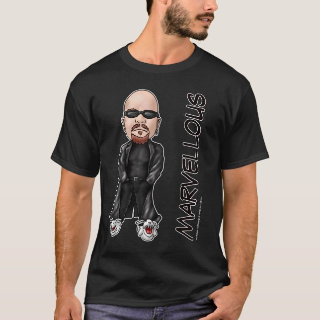 Camiseta Maravilloso de los vengadores del alcance medio, (Anverso)