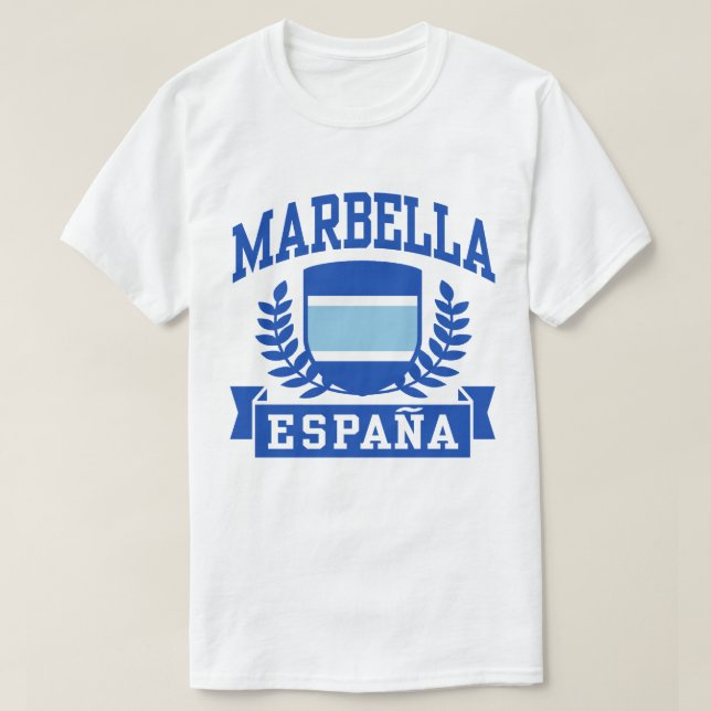 Camiseta Marbella Espana (Diseño del anverso)