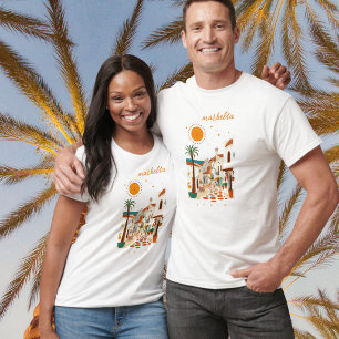 Camiseta Marbella españa vacaciones mediterráneo