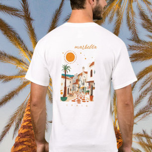 Camiseta Marbella españa vacaciones mediterráneo 