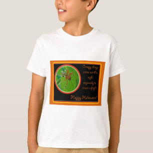 Camiseta Marble Orb Weaver Spider Feliz Halloween
