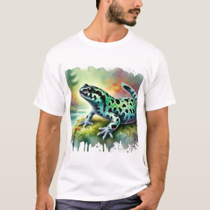Camiseta Marbled Newt 061024AREF109 - Watercolor