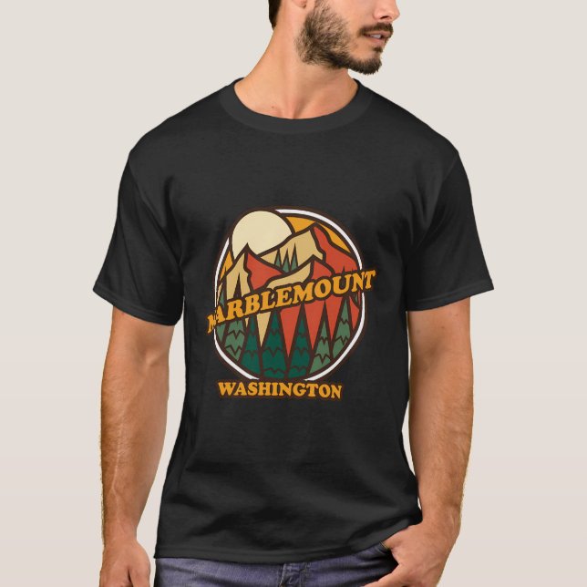 Camiseta Marblemount Washington Mountain Senderismo Sou (Anverso)