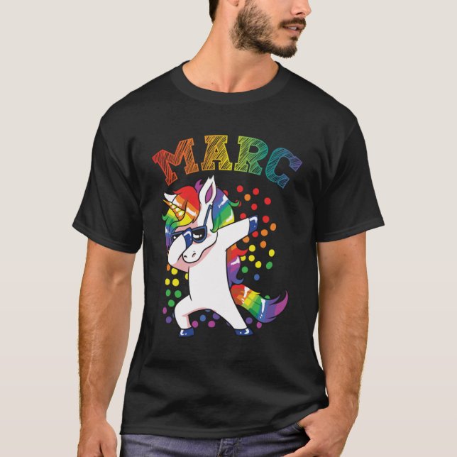 Camiseta Marc Dabbing Unicorn (Anverso)