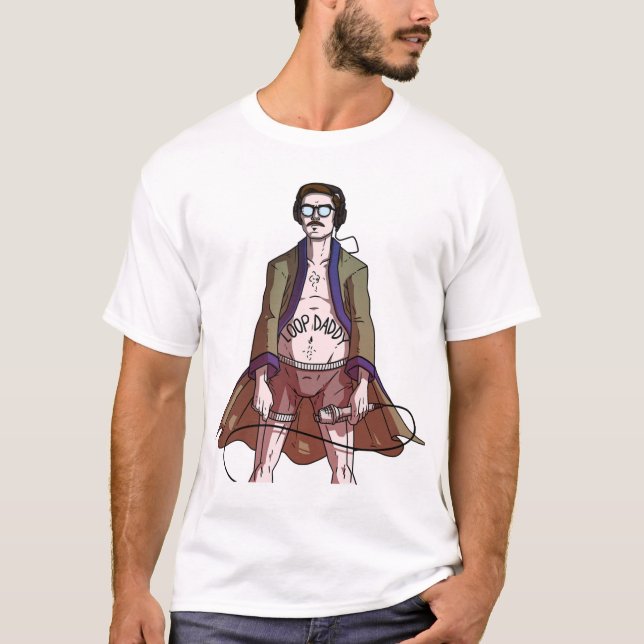 Camiseta Marc Rebillet - papá de bucle (Anverso)
