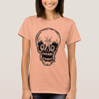 Camiseta Marc Vachon Mujeres Sr. Bones Head Burnout Tee