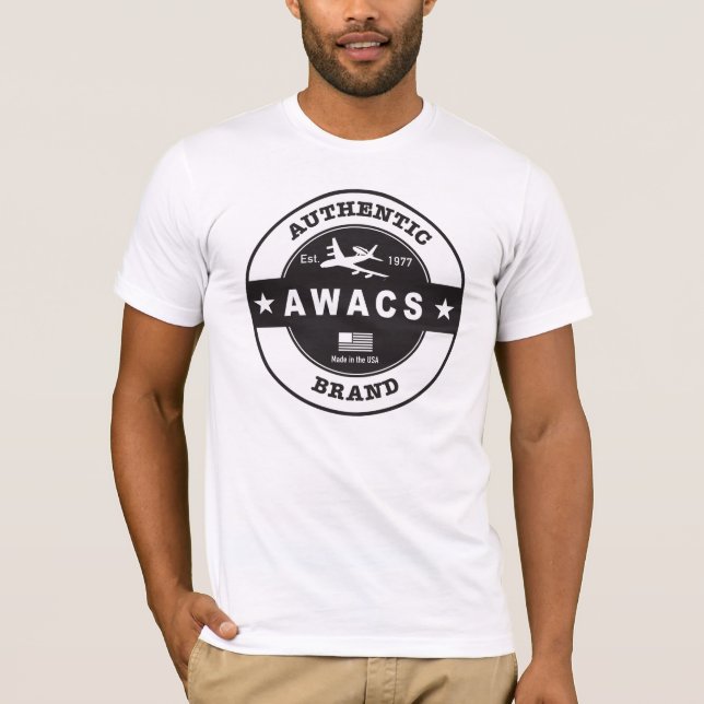 Camiseta Marca auténtica del AWACS (Anverso)