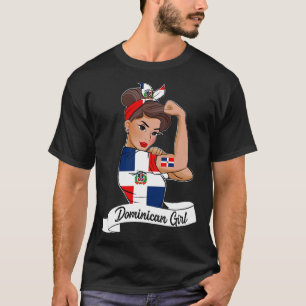 Camiseta Marca Chica Dominicana Mujeres P