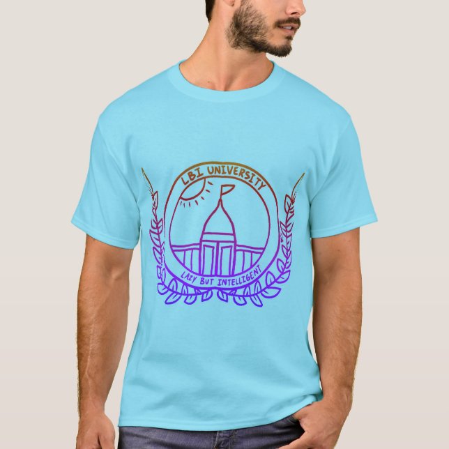 CAMISETA MARCA COMERCIAL DE LA UNIVERSIDAD LBI (Anverso)