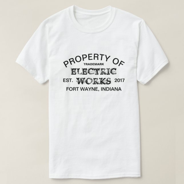 Camiseta Marca comercial Electric Works™ T-Shirt (Diseño del anverso)