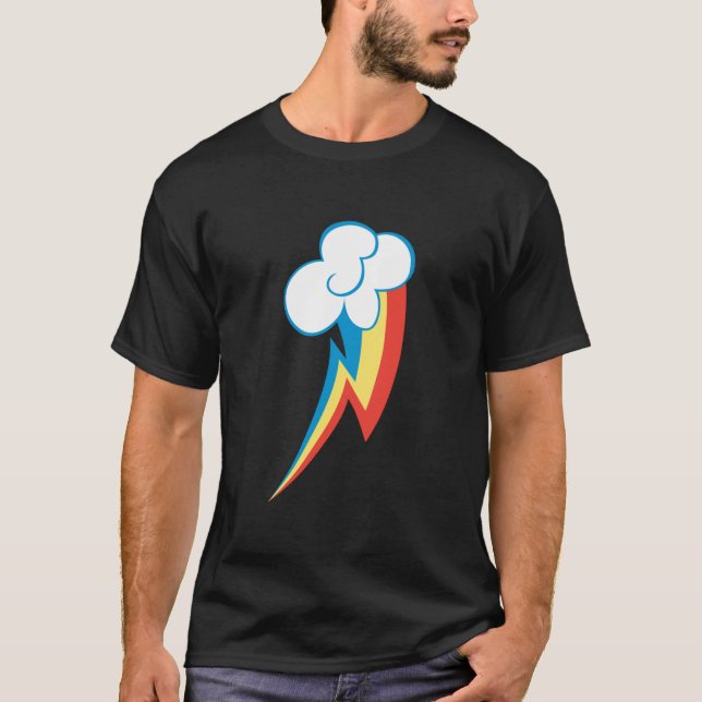 Camiseta Marca Cutie del arco iris (Anverso)