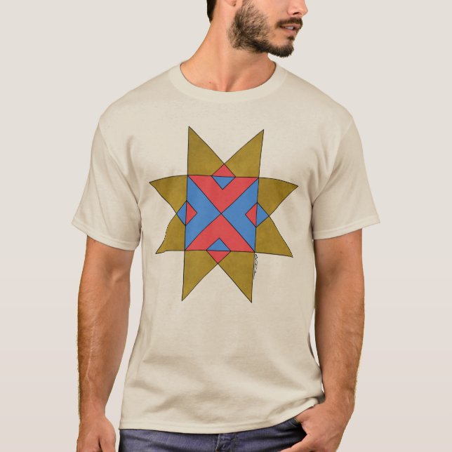 Camiseta Marca de bruja Auseklis de Lincolnshire (Anverso)