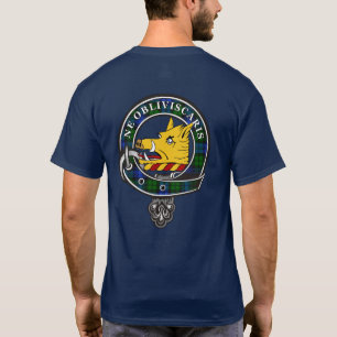Camiseta Marca de clan Campbell Tartan Personalizada Camise