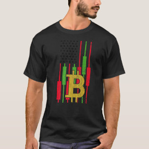Camiseta Marca de criptografía de Bitcoin Trader