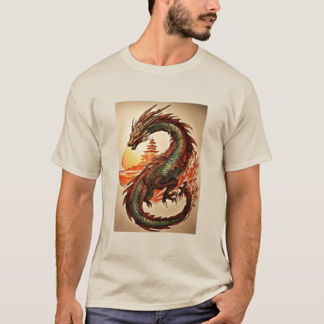 Camiseta "Marca de Drayagan: Enigma mística" (Anverso)