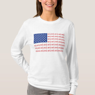 Camiseta marca de la motocicleta original-