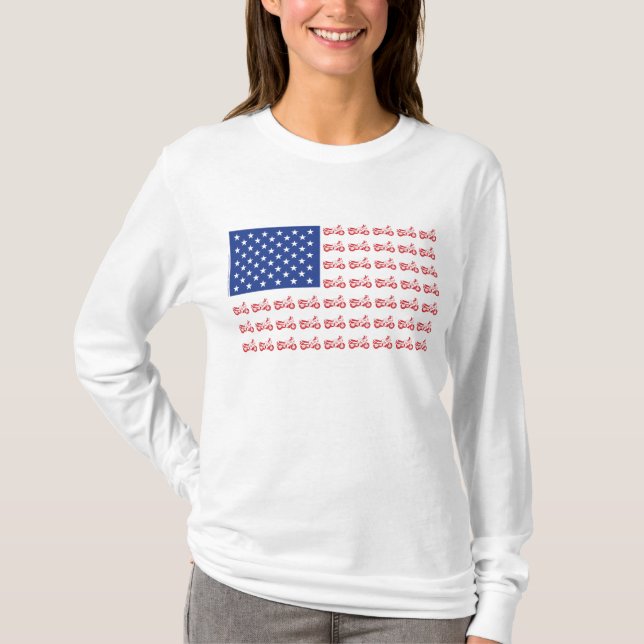 Camiseta marca de la motocicleta original- (Anverso)