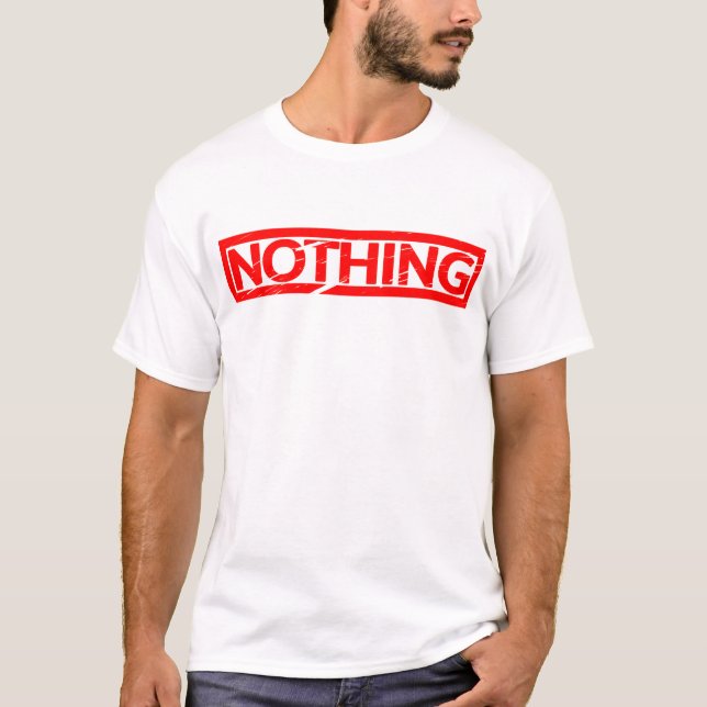 Camiseta Marca de nada (Anverso)