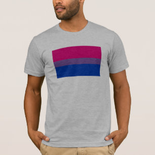 Camiseta Marca de orgullo bisexual