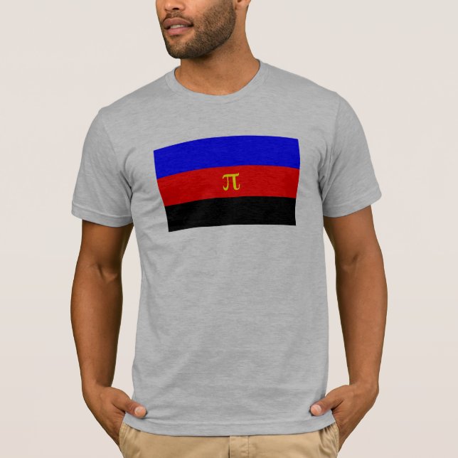 Camiseta Marca de Orgullo Poliamorio (Anverso)