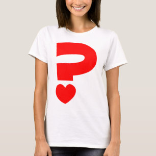 Camiseta Marca de preguntas