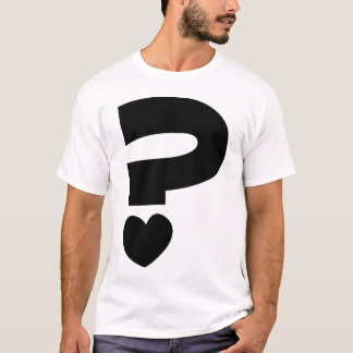 Camiseta Marca de preguntas