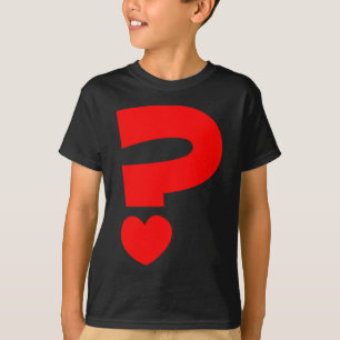 Camiseta Marca de preguntas