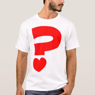 Camiseta Marca de preguntas