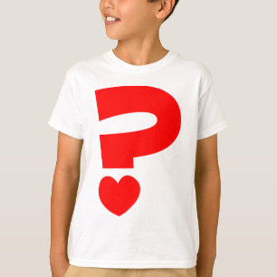 Camiseta Marca de preguntas