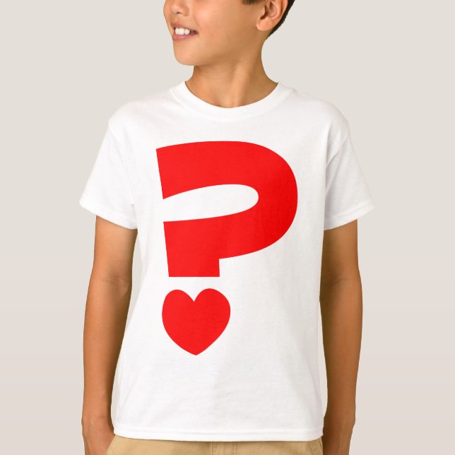 Camiseta Marca de preguntas (Anverso)
