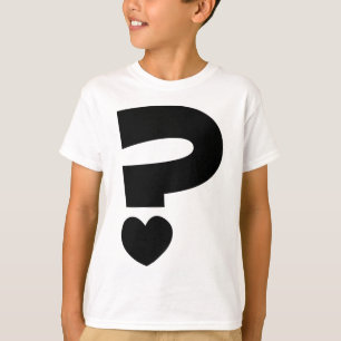 Camiseta Marca de preguntas