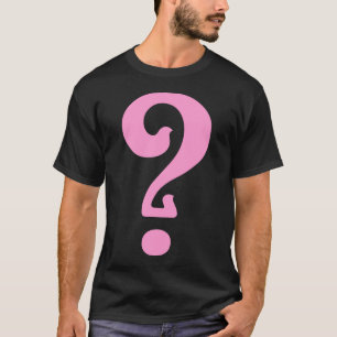 Camiseta Marca de preguntas Art Nouveau