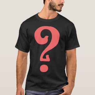 Camiseta Marca de preguntas Art Nouveau