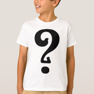 Camiseta Marca de preguntas Art Nouveau