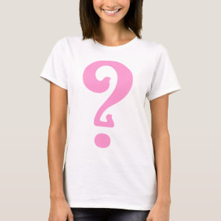 Camiseta Marca de preguntas Art Nouveau