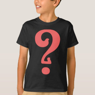 Camiseta Marca de preguntas Art Nouveau