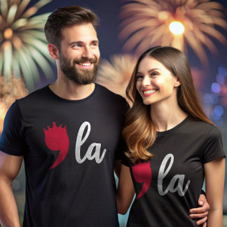 Camiseta Marca de puntuación de la coma La Kamala Harris co