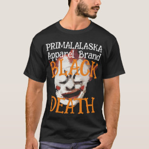 CAMISETA MARCA DE ROPA PRIMALALASKA MUERTE NEGRA