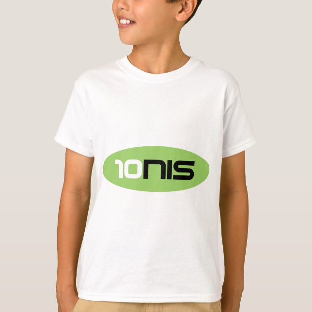 Camiseta Marca de tenis 10NIS (Anverso)