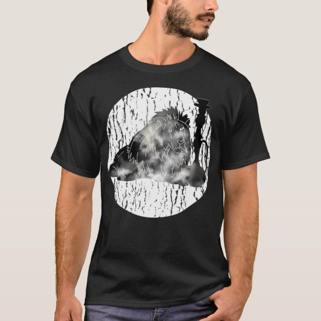 Camiseta Marca de vaquero de Hookah (Anverso)