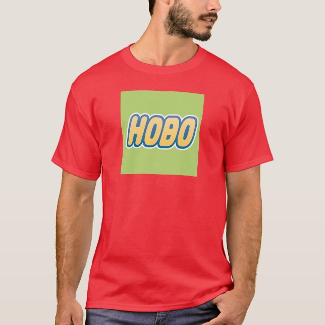 Camiseta marca del hobo (Anverso)