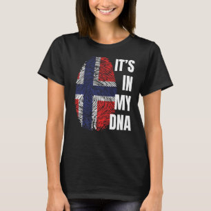 Camiseta Marca noruega Dna Fingprint Noruega