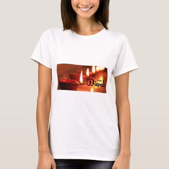 CAMISETA ¡¡MARCA NUEVA!! - HAPPY DIWALI T-SHIRT (Anverso)