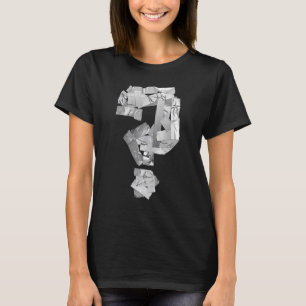 Camiseta Marca Riddle de la cinta de la utilidad gris