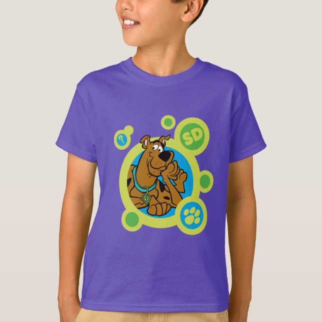 Camiseta Marca SD de los círculos Scooby-Doo (Anverso)